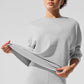 Chill Crew Neck Crew Sweatshirt — Athletic Heather Grey