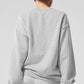 Chill Crew Neck Crew Sweatshirt — Athletic Heather Grey