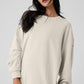 Chill Crew Neck Crew Sweatshirt — Bone