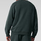 Chill Crew Neck Crew Sweatshirt — Charcoal Green