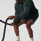 Chill Crew Neck Crew Sweatshirt — Charcoal Green