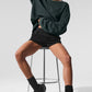 Chill Crew Neck Crew Sweatshirt — Charcoal Green