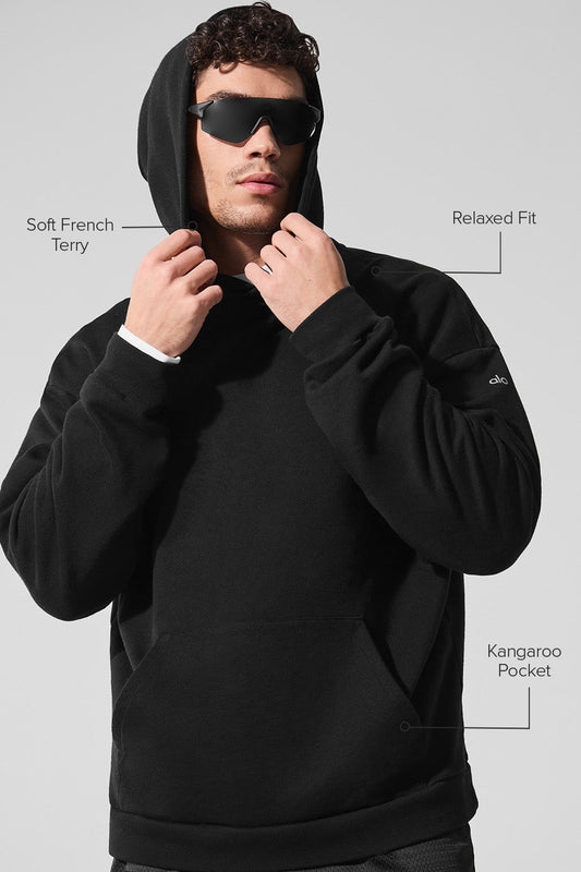 Chill Hooded Sweatshirt — Black