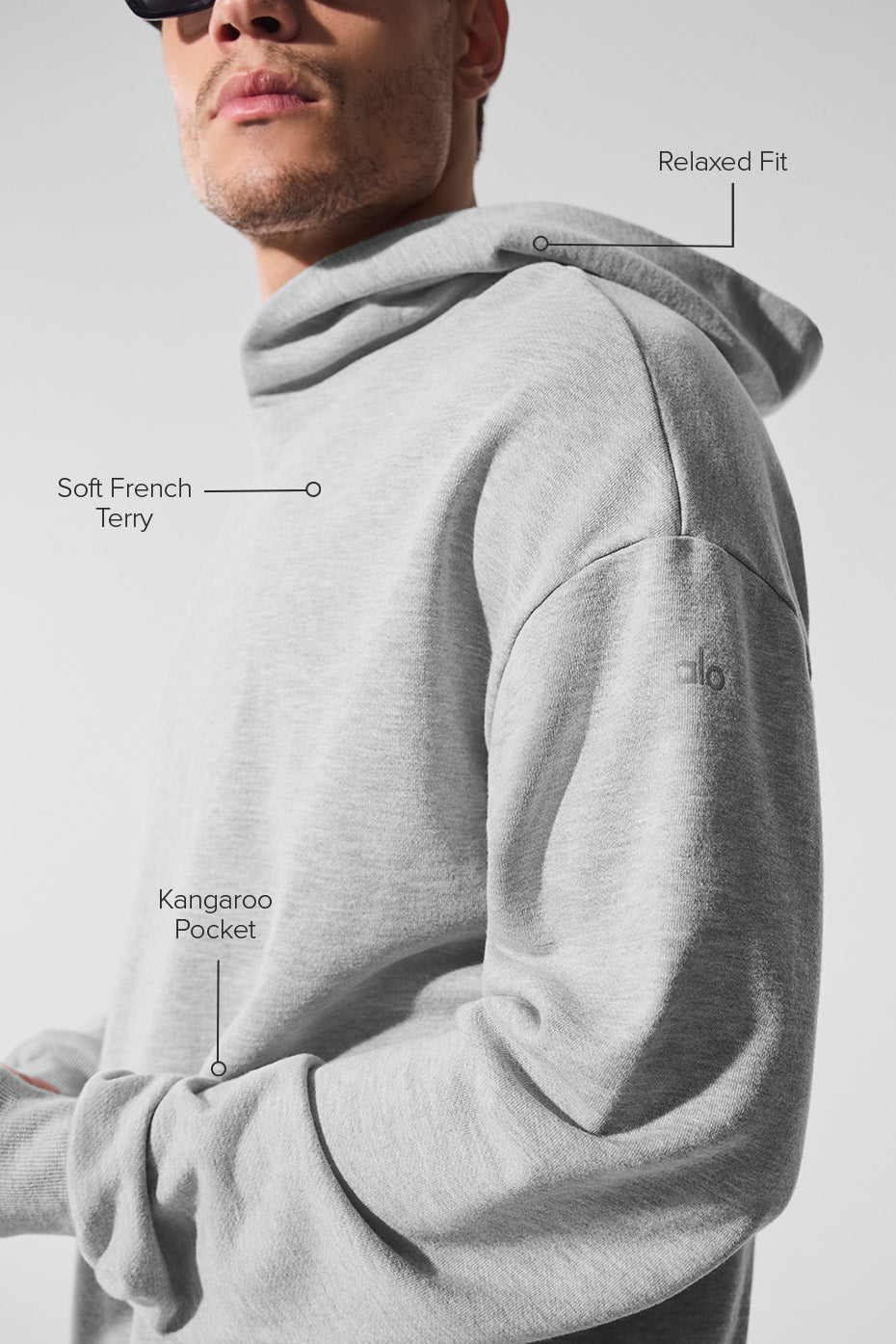 Chill Hooded Sweatshirt — Athletic Heather Grey