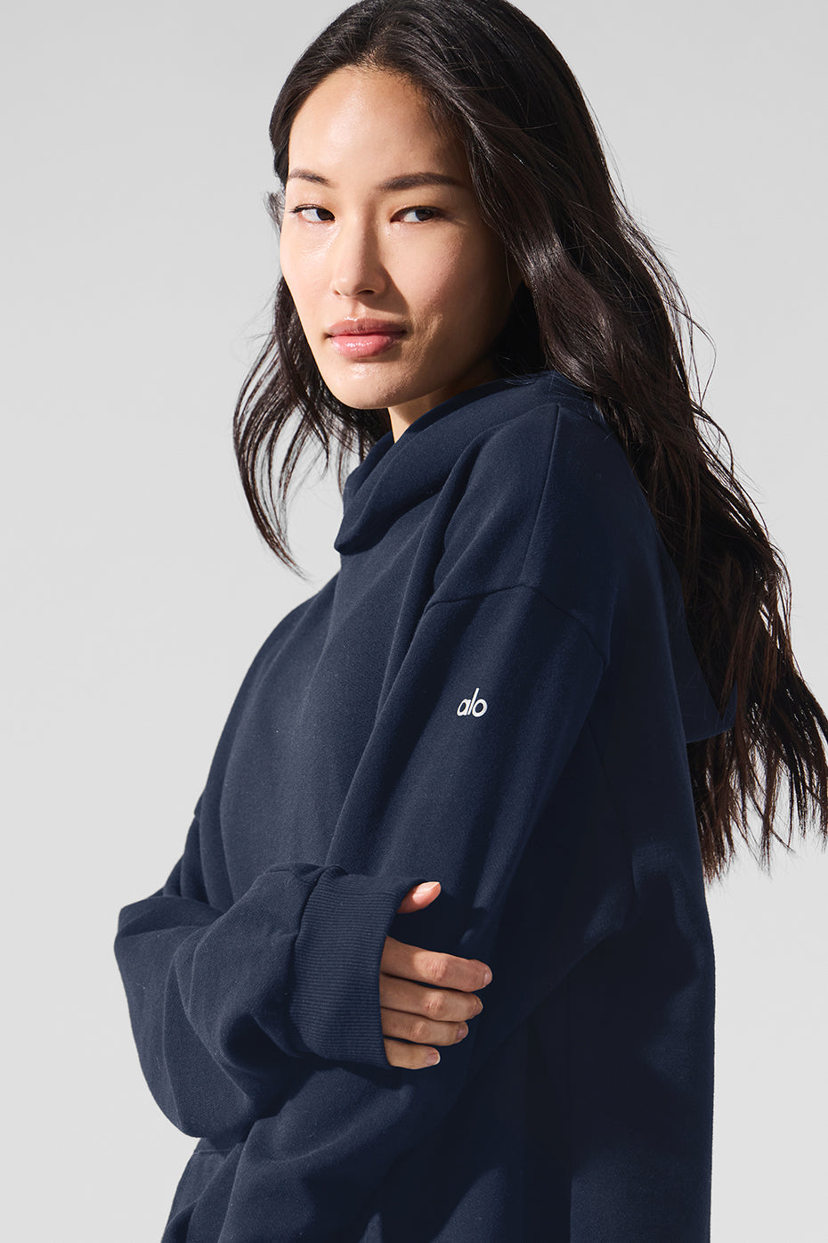 Chill Hooded Sweatshirt — Navy