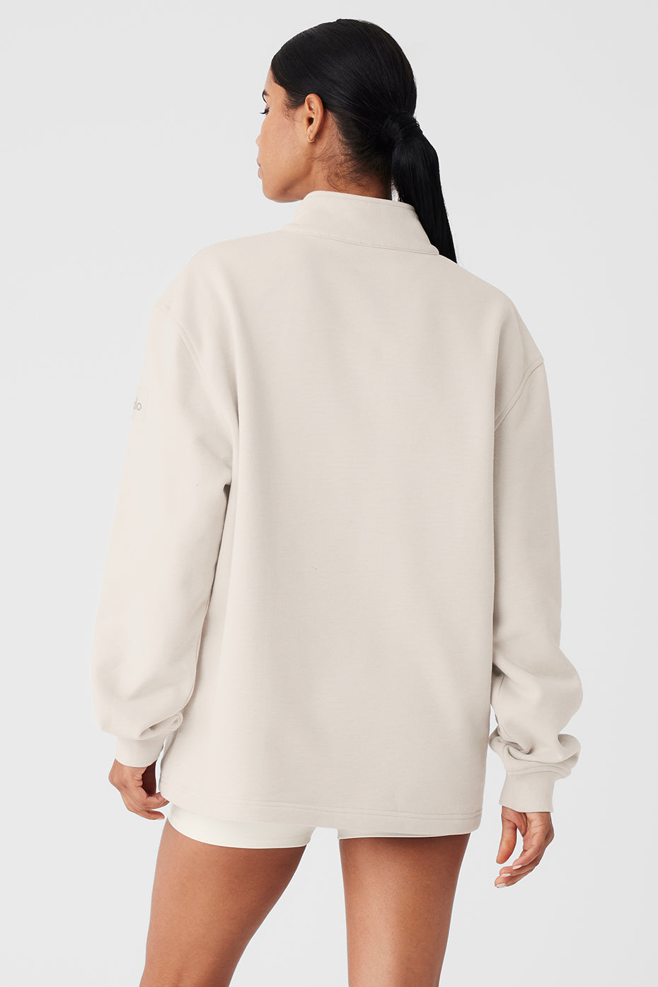Renown Heavy Weight 1/4 Zip — Bone