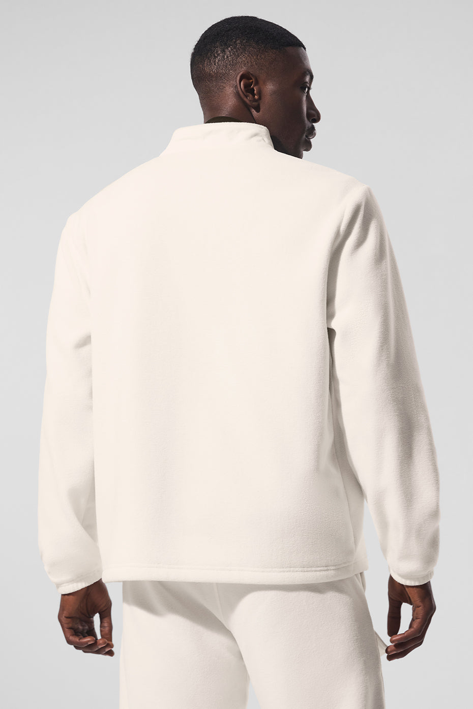 Polar Fleece Ridge Full Zip Zip Jacket — Ivory