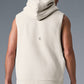 Renown Sleeveless Hooded Sweatshirt — Bone