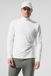 Conquer Reform Mock Neck Long‑Sleeve — White