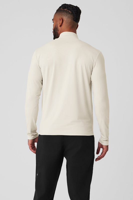 Conquer Reform Mock Neck Long‑Sleeve — Bone