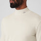 Conquer Reform Mock Neck Long‑Sleeve — Bone