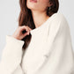 Scholar Crew Neck Sweater — Ivory