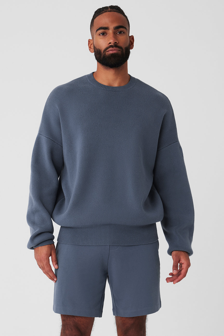 Scholar Crew Neck Sweater — Bluestone