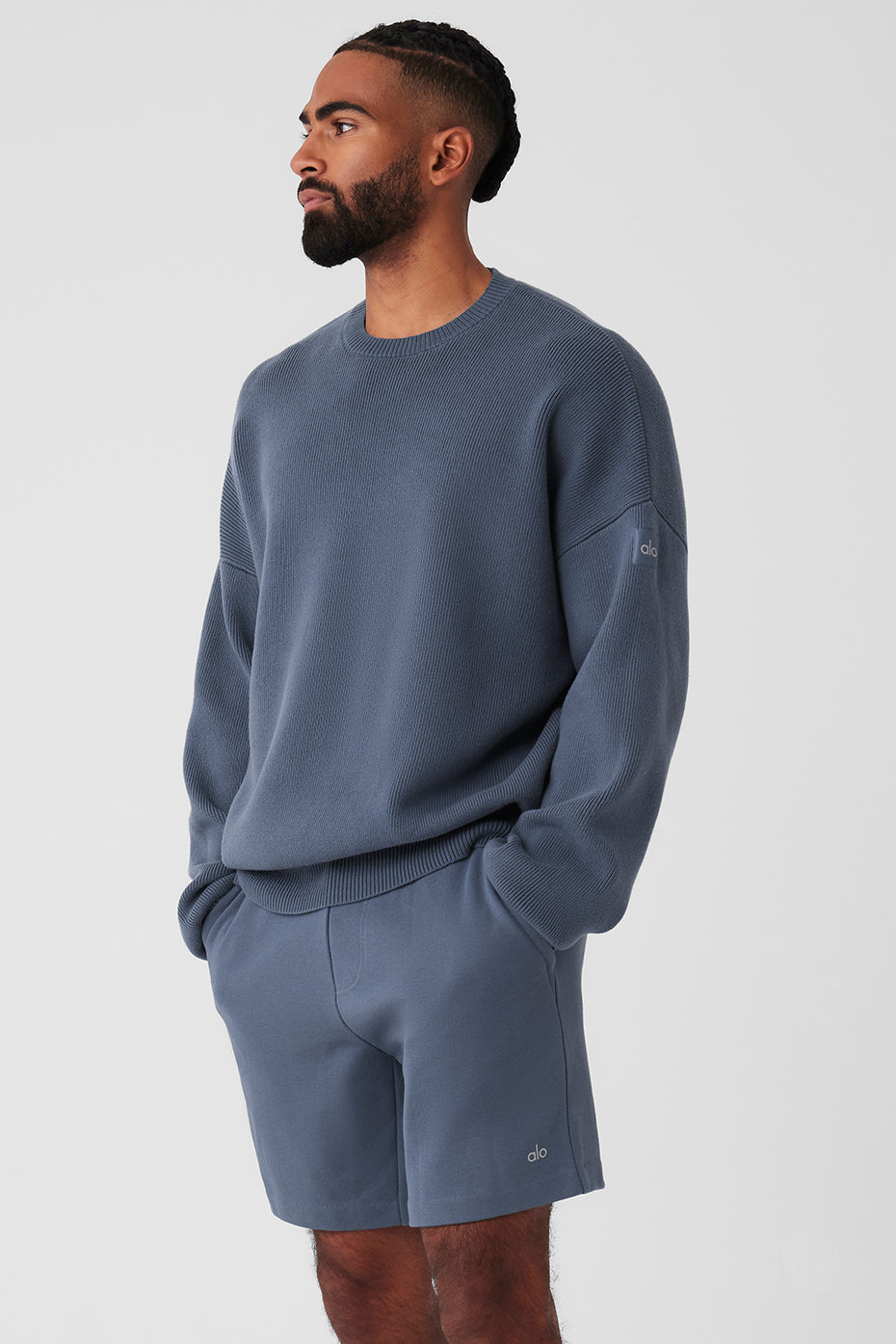 Scholar Crew Neck Sweater — Bluestone