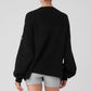 Scholar Cardigan Sweater — Black