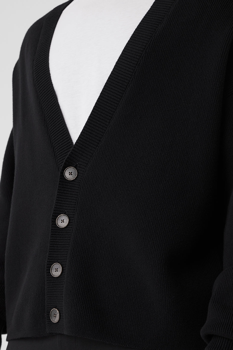 Scholar Cardigan Sweater — Black