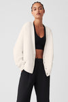 Scholar Cardigan Sweater — Ivory