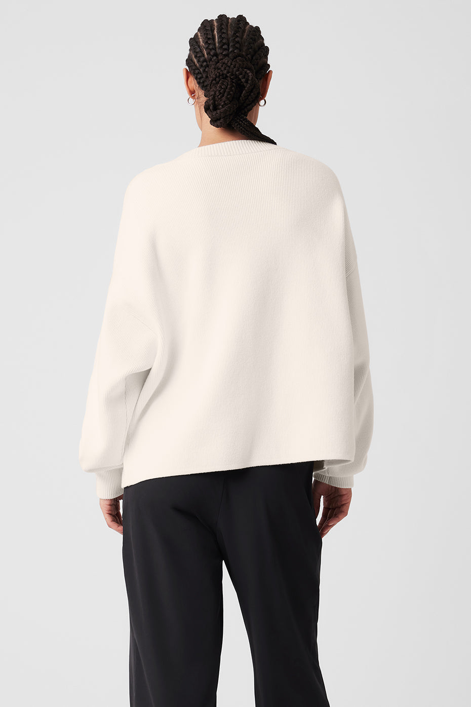 Scholar Cardigan Sweater — Ivory