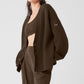 Scholar Cardigan Sweater — Espresso