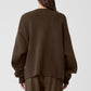 Scholar Cardigan Sweater — Espresso