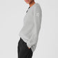 Cashmere Reform Long‑Sleeve — Dove Grey Heather