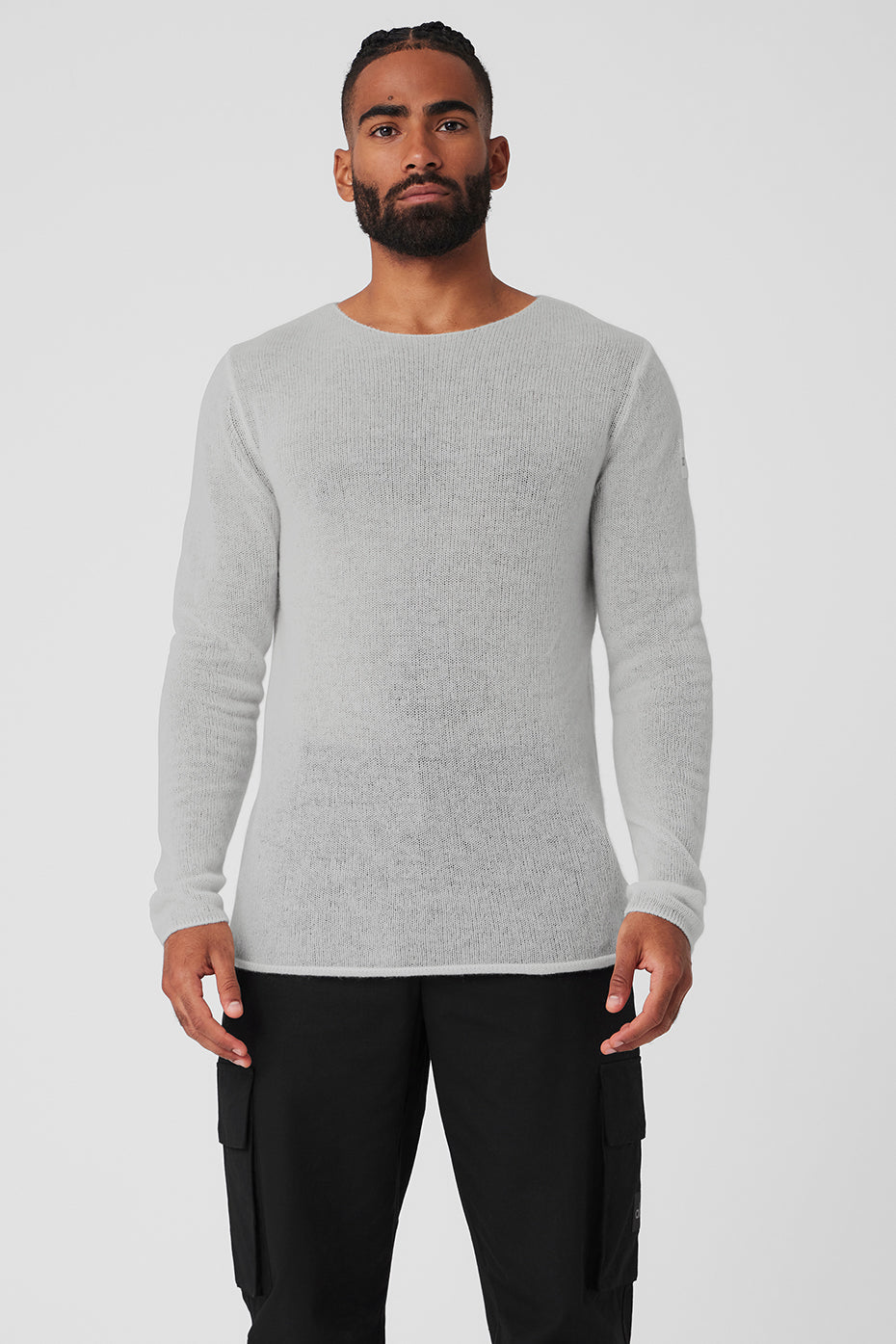 Cashmere Reform Long‑Sleeve — Dove Grey Heather