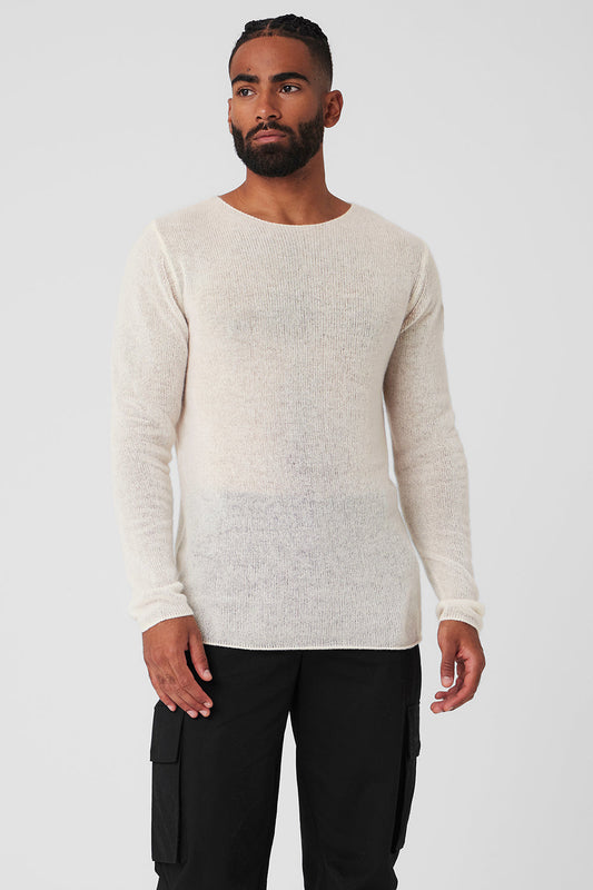 Cashmere Reform Long‑Sleeve — Ivory