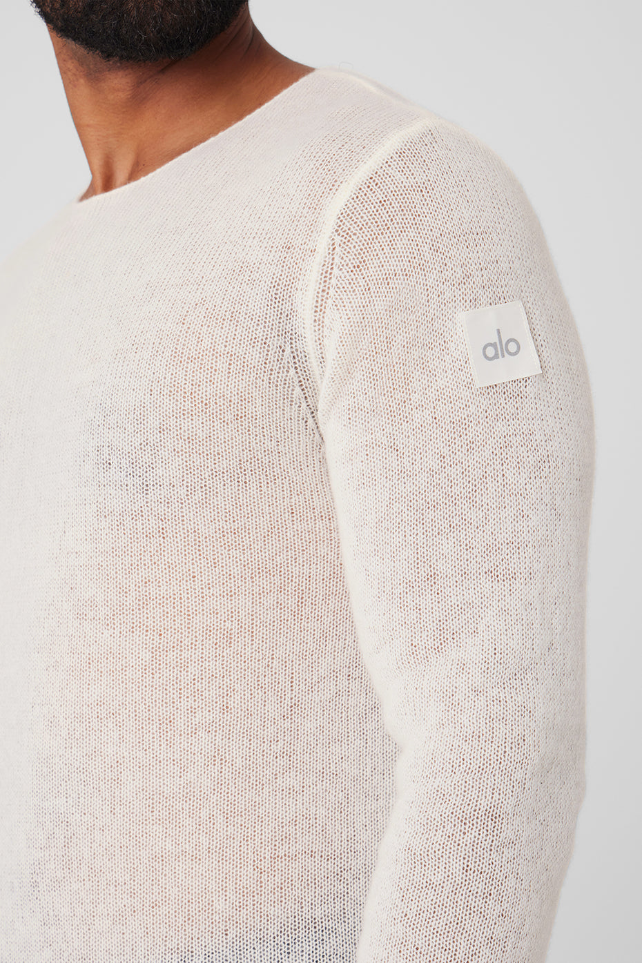 Cashmere Reform Long‑Sleeve — Ivory