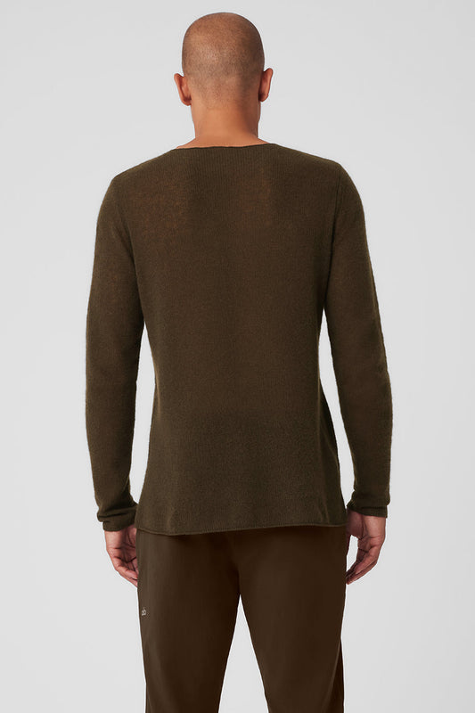 Cashmere Reform Long‑Sleeve — Espresso