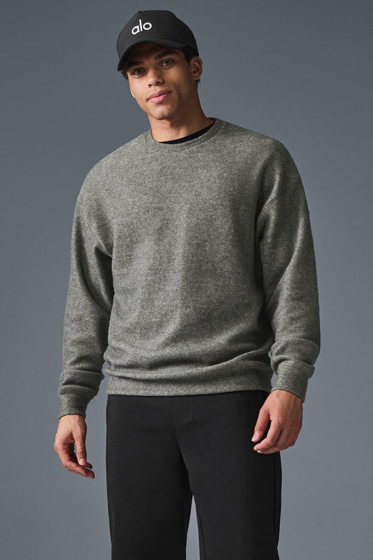 Triumph Restore Crew Neck Sweatshirt — Grey Triblend