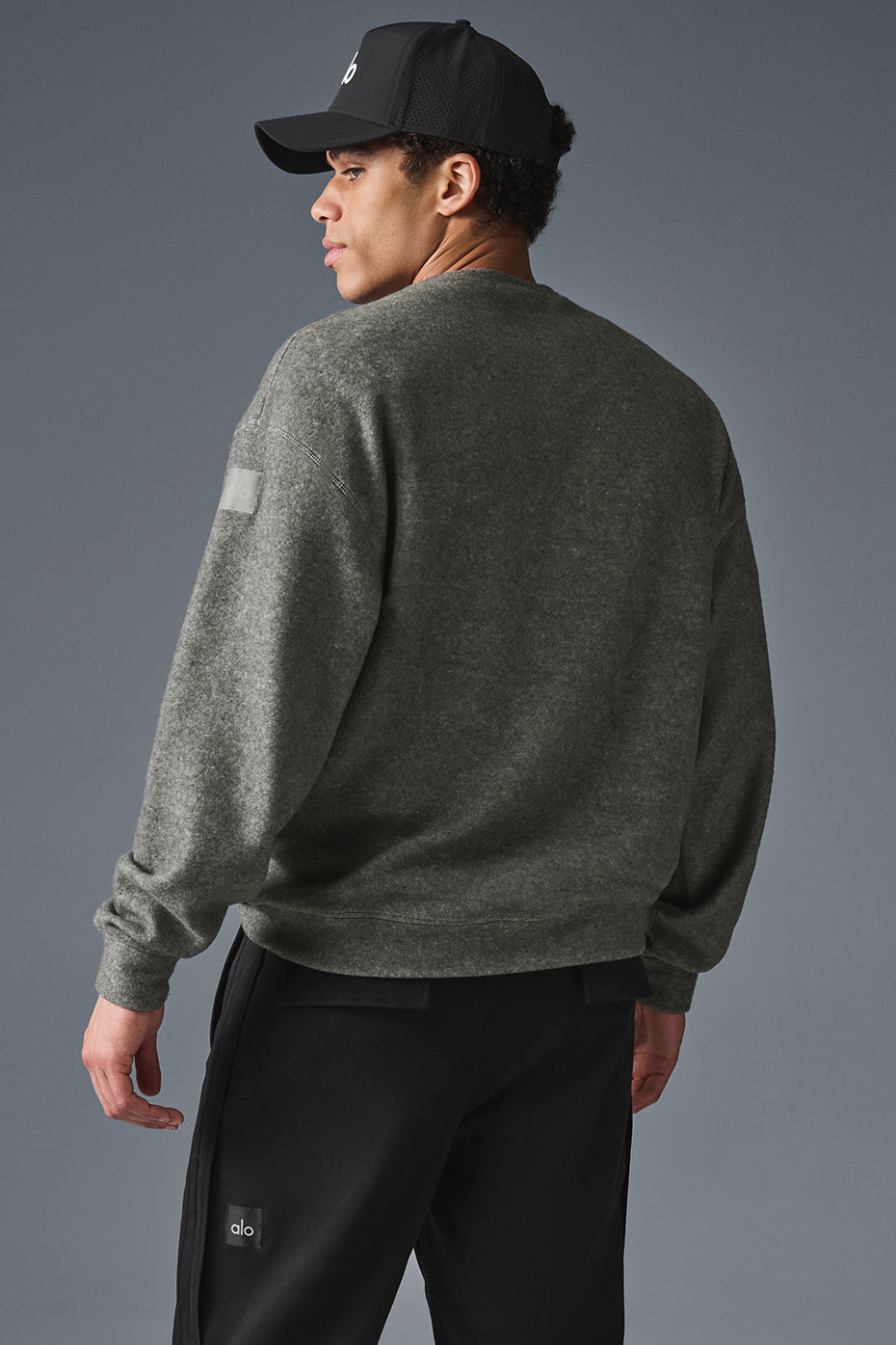 Triumph Restore Crew Neck Sweatshirt — Grey Triblend