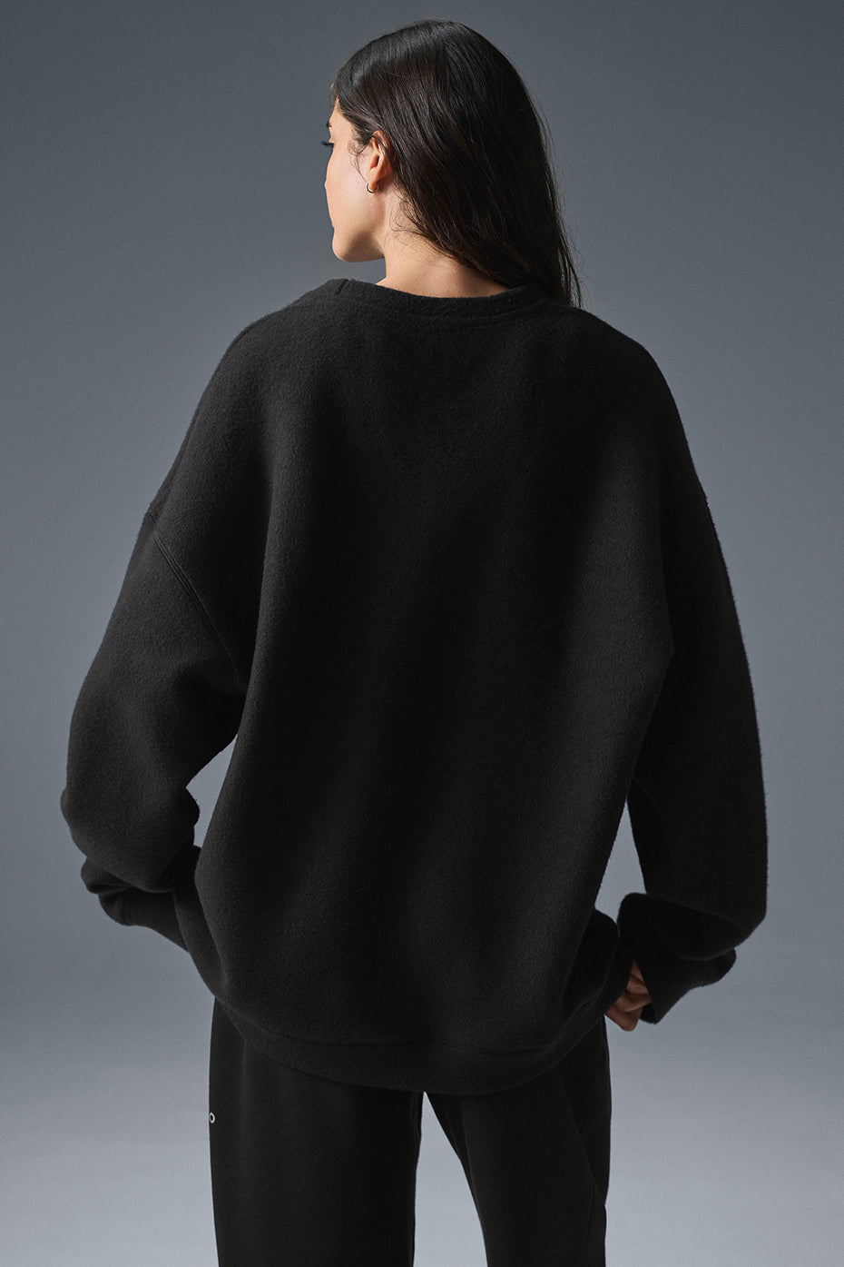 Triumph Restore Crew Neck Sweatshirt — Black