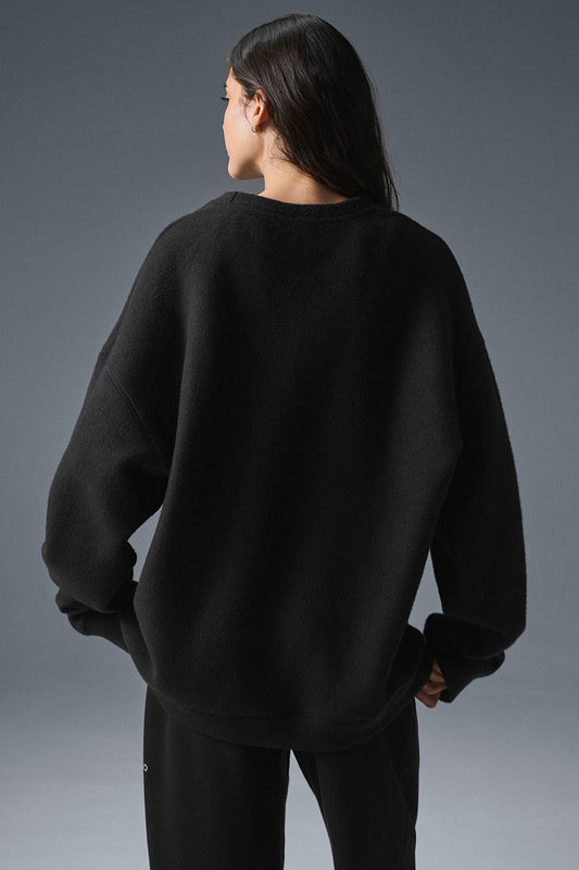 Triumph Restore Crew Neck Sweatshirt — Black