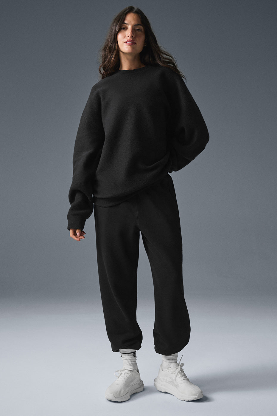 Triumph Restore Crew Neck Sweatshirt — Black