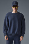 Triumph Restore Crew Neck Sweatshirt — Navy
