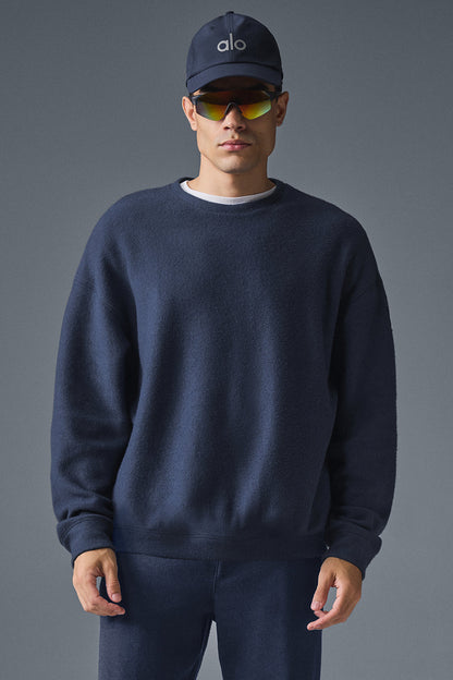 Triumph Restore Crew Neck Sweatshirt — Navy