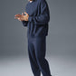 Triumph Restore Crew Neck Sweatshirt — Navy