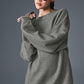Triumph Restore Crew Neck Sweatshirt — Grey Triblend