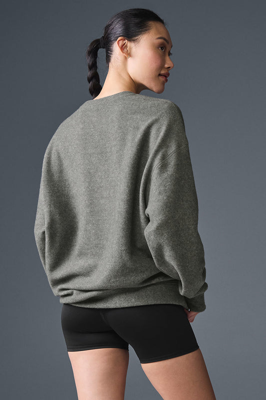 Triumph Restore Crew Neck Sweatshirt — Grey Triblend