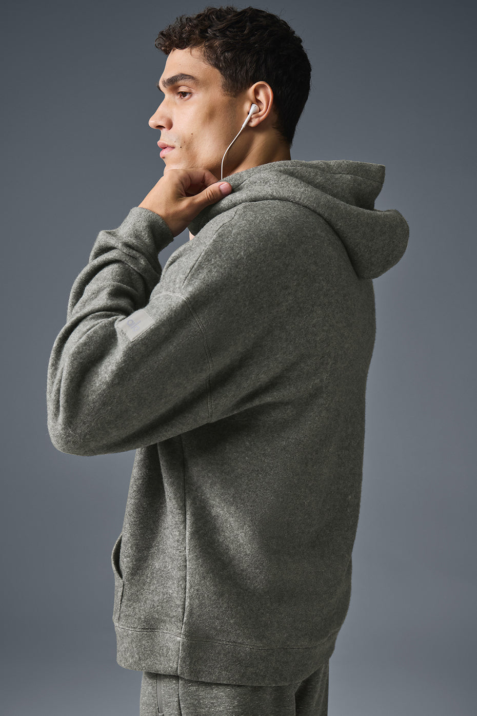 Triumph Restore Hooded Sweatshirt — Grey Triblend