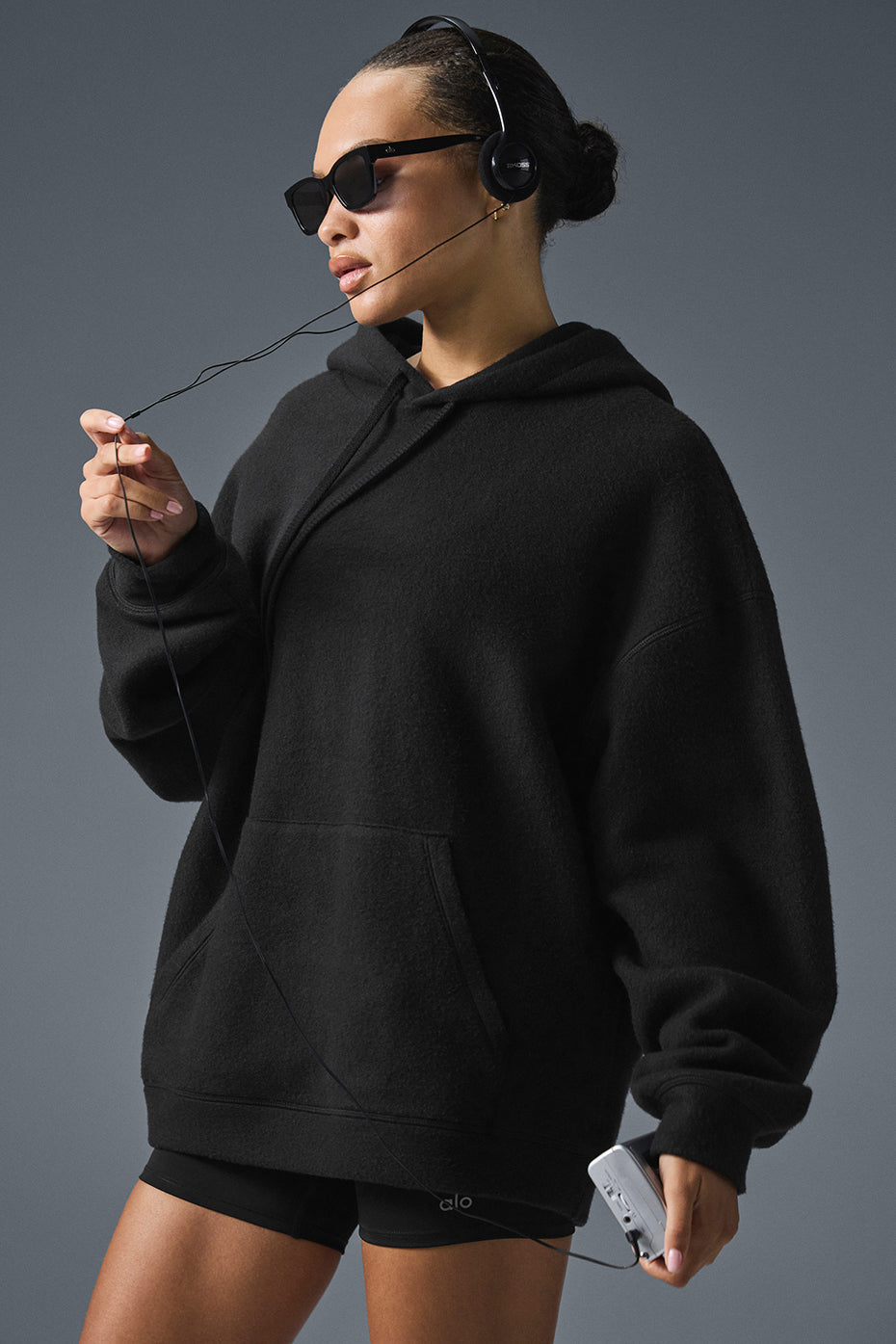 Triumph Restore Hooded Sweatshirt — Black