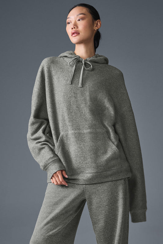 Triumph Restore Hooded Sweatshirt — Grey Triblend