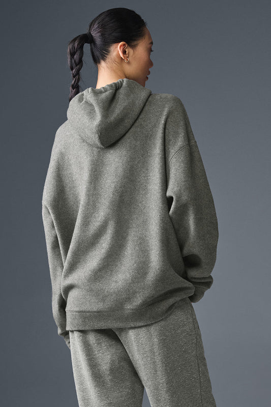 Triumph Restore Hooded Sweatshirt — Grey Triblend