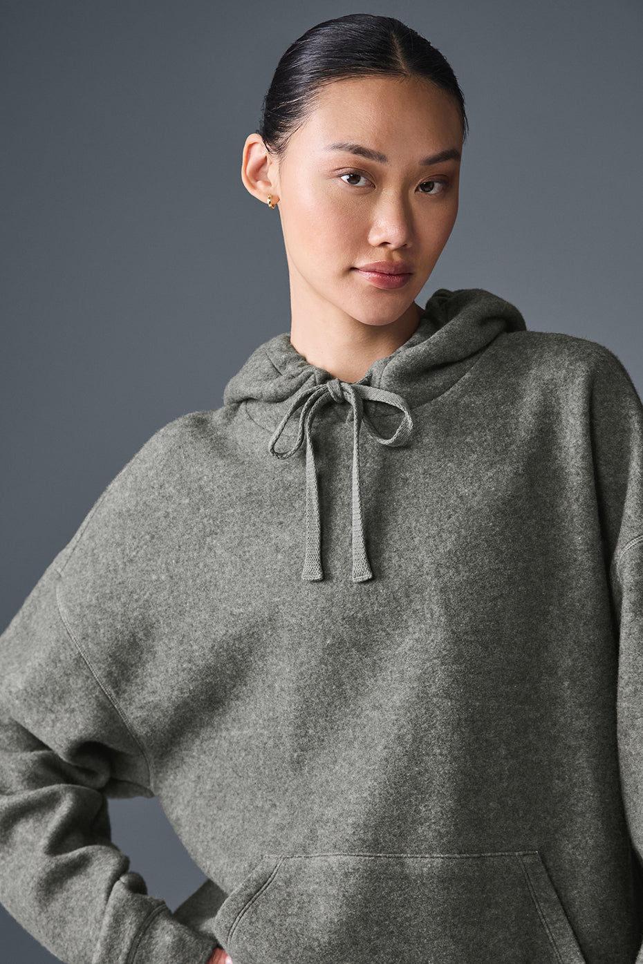 Triumph Restore Hooded Sweatshirt — Grey Triblend