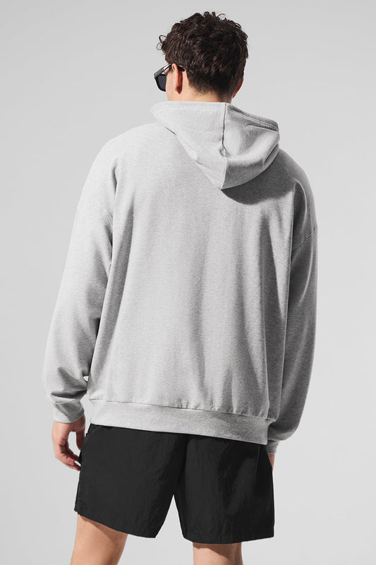 Double Take Hooded Sweatshirt — Athletic Heather Grey
