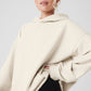 Double Take Hooded Sweatshirt — Bone