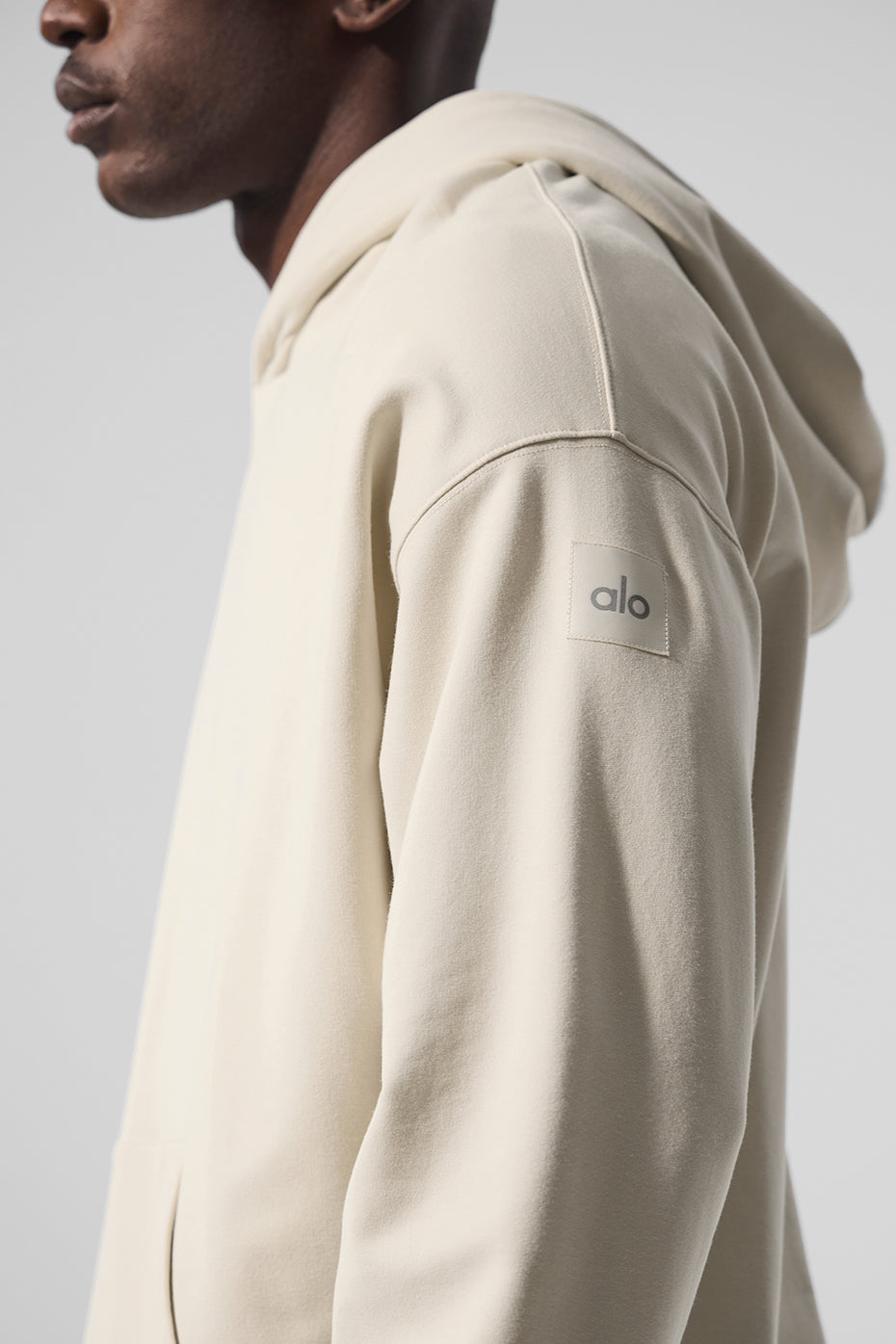 Double Take Hooded Sweatshirt — Bone