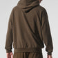Double Take Hooded Sweatshirt — Espresso