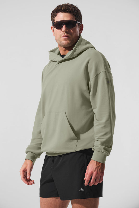 Double Take Hooded Sweatshirt — Limestone