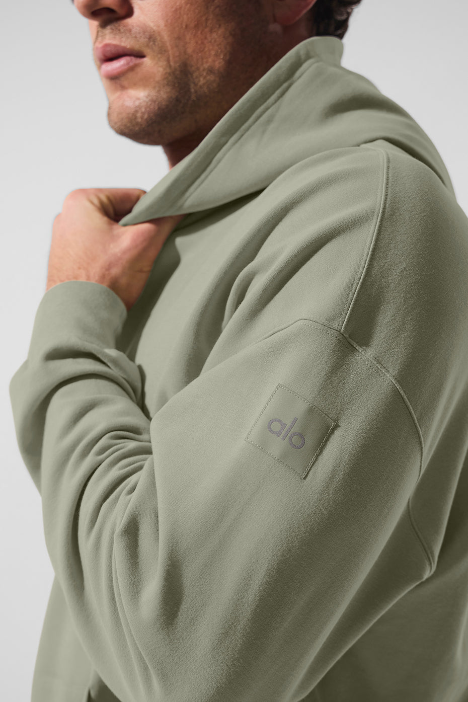 Double Take Hooded Sweatshirt — Limestone